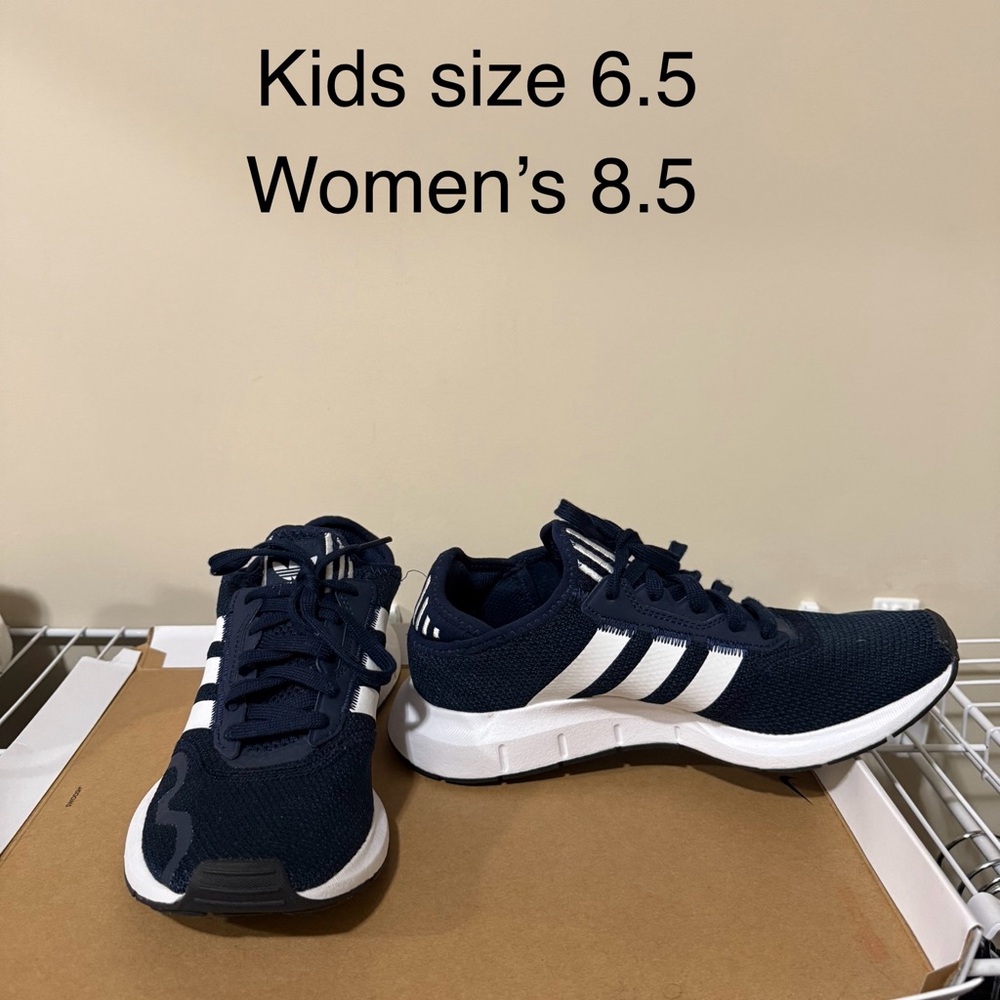 Adidas Kids Navy Sneakers